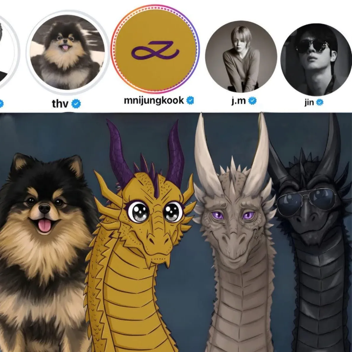 진 (방탄소년단)의 비하인드 컷