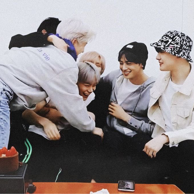 A moment captured by Moonbin (ASTRO)'s fan