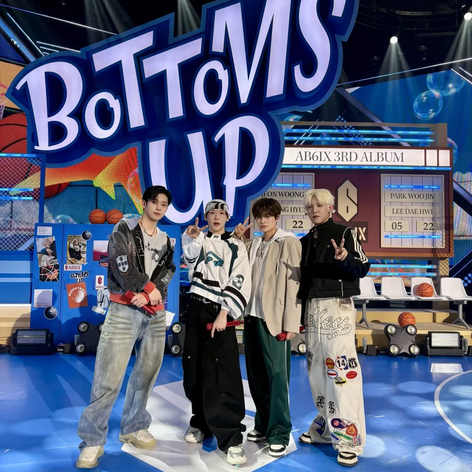 AB6IXの舞台裏ショット