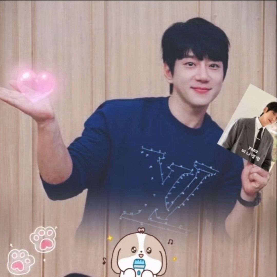 Behind-the-scenes cut of Hwang Chiyeol