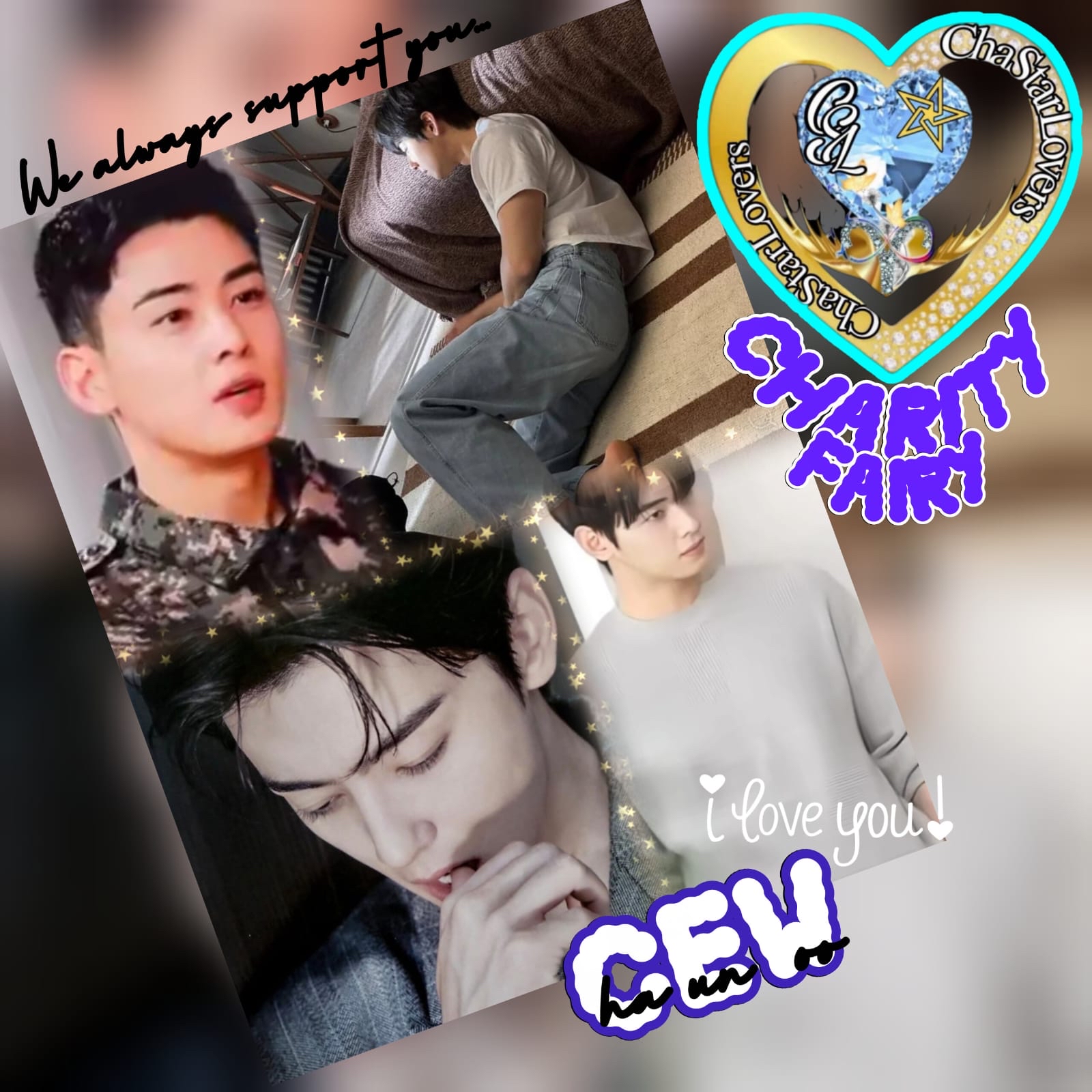 Recent activity shot of Eunwoo (ASTRO)