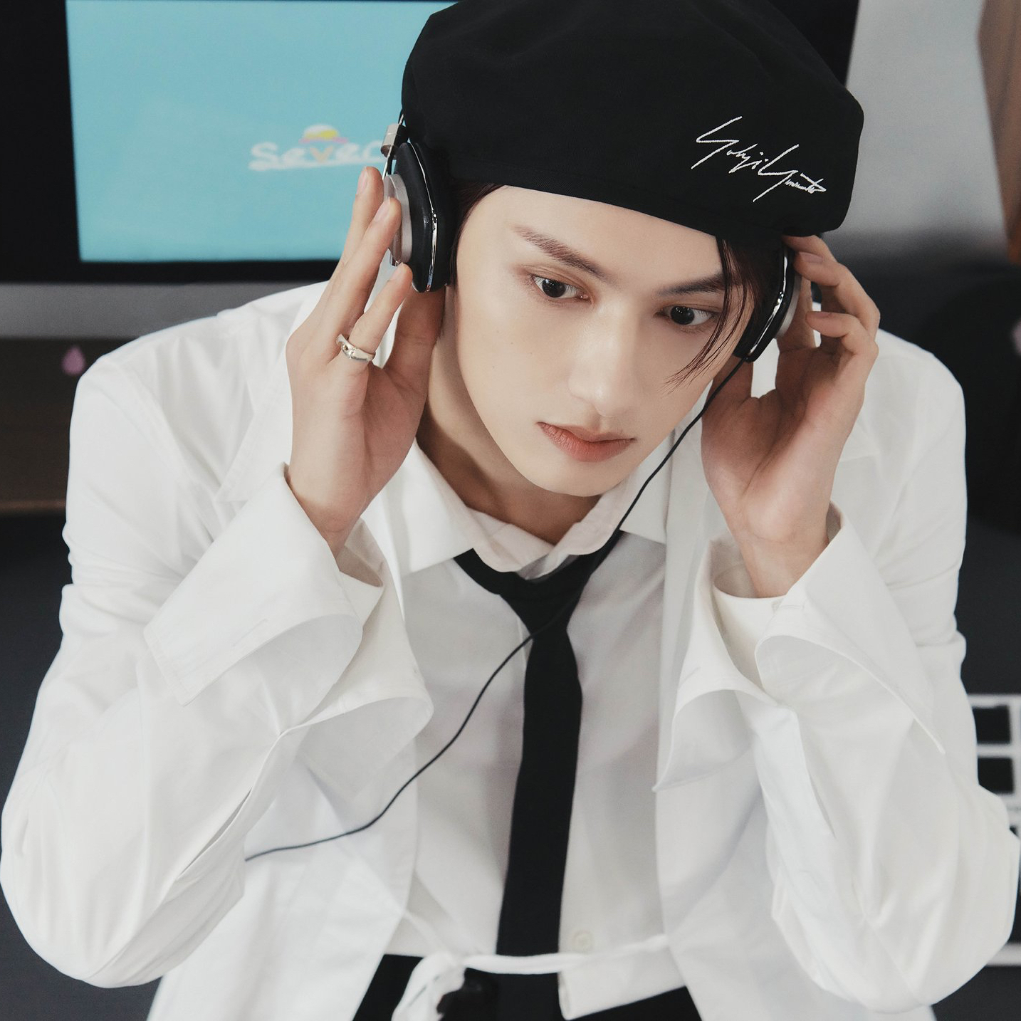 A moment captured by Jun (SEVENTEEN)'s fan