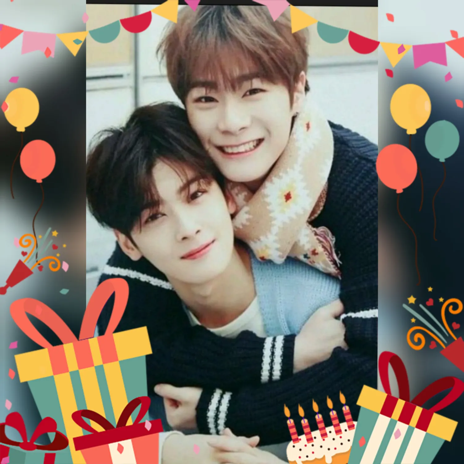 A moment captured by Moonbin (ASTRO)'s fan