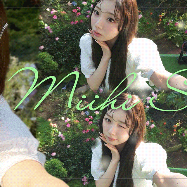 ミイヒ (NiziU)の舞台裏ショット