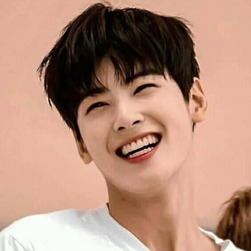 Recent activity shot of Eunwoo (ASTRO)