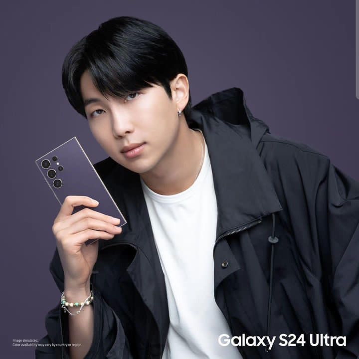 A moment captured by RM (BTS)'s fan