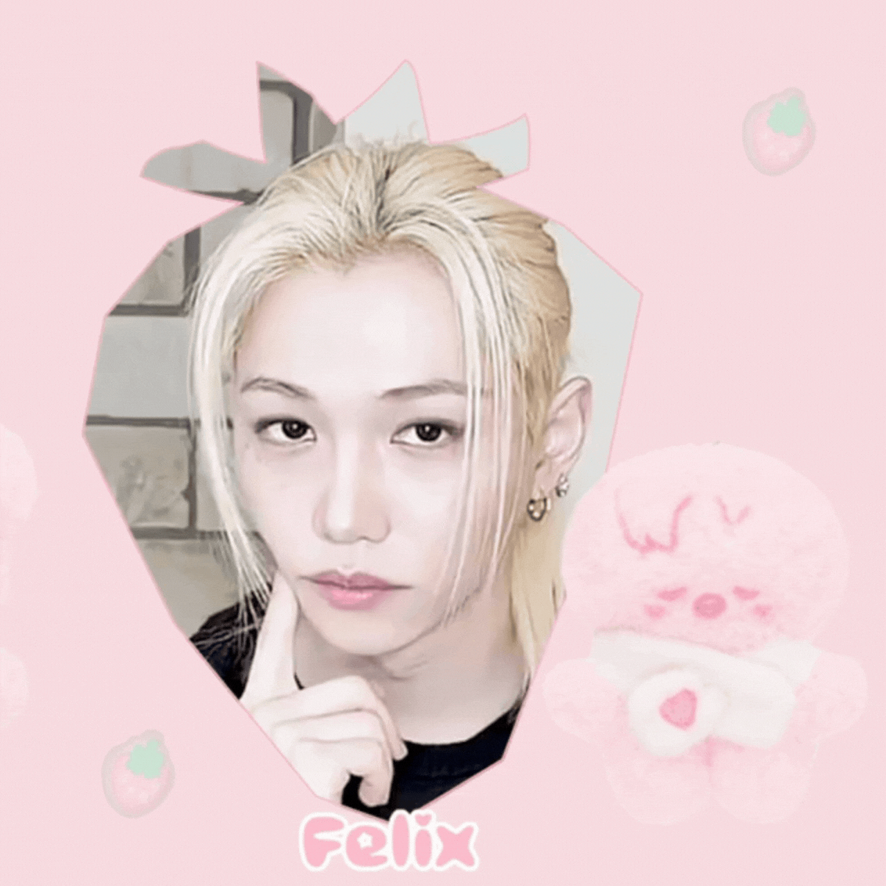 Recent activity shot of Seungmin (Stray Kids)