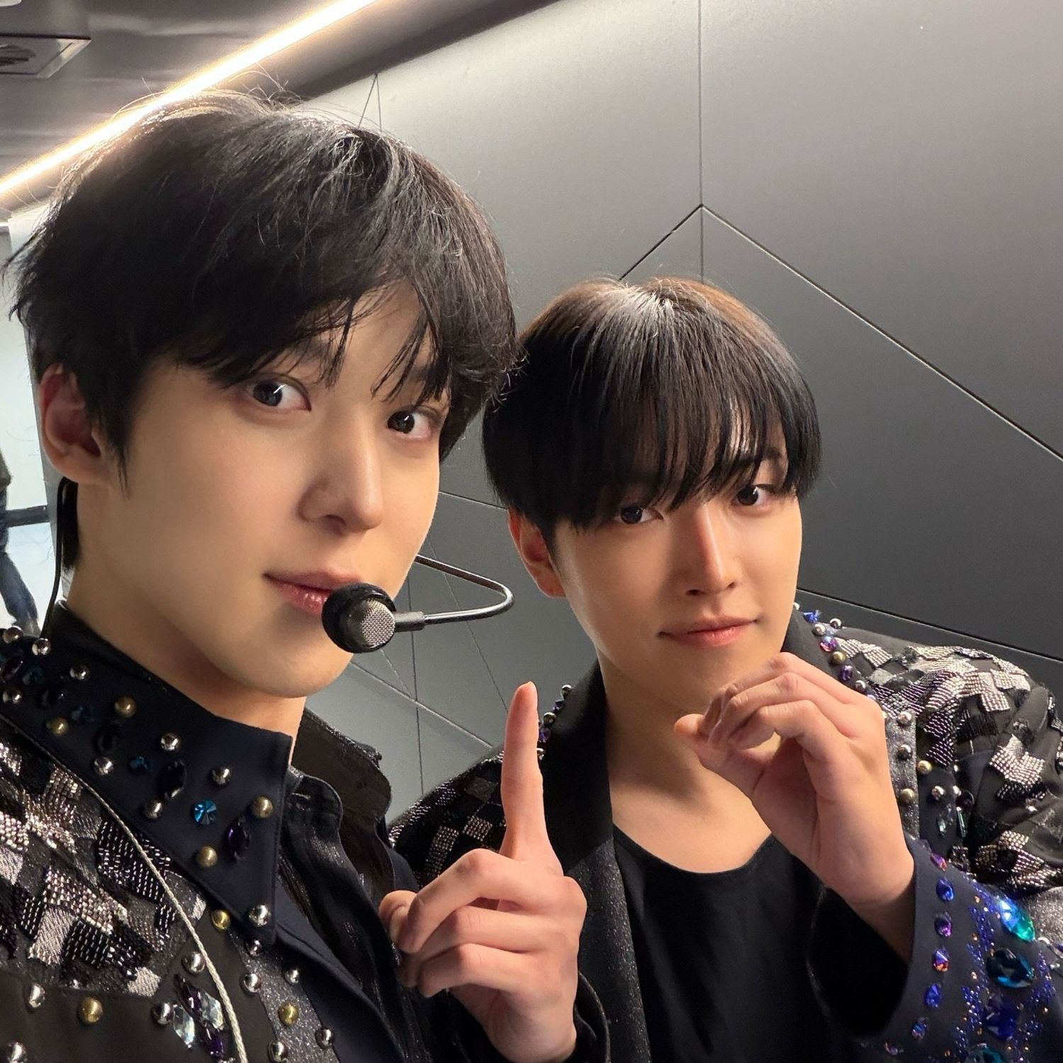 A moment captured by ATEEZ's fan