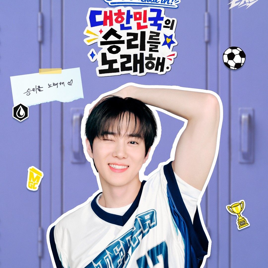 Behind-the-scenes cut of Suho (EXO)