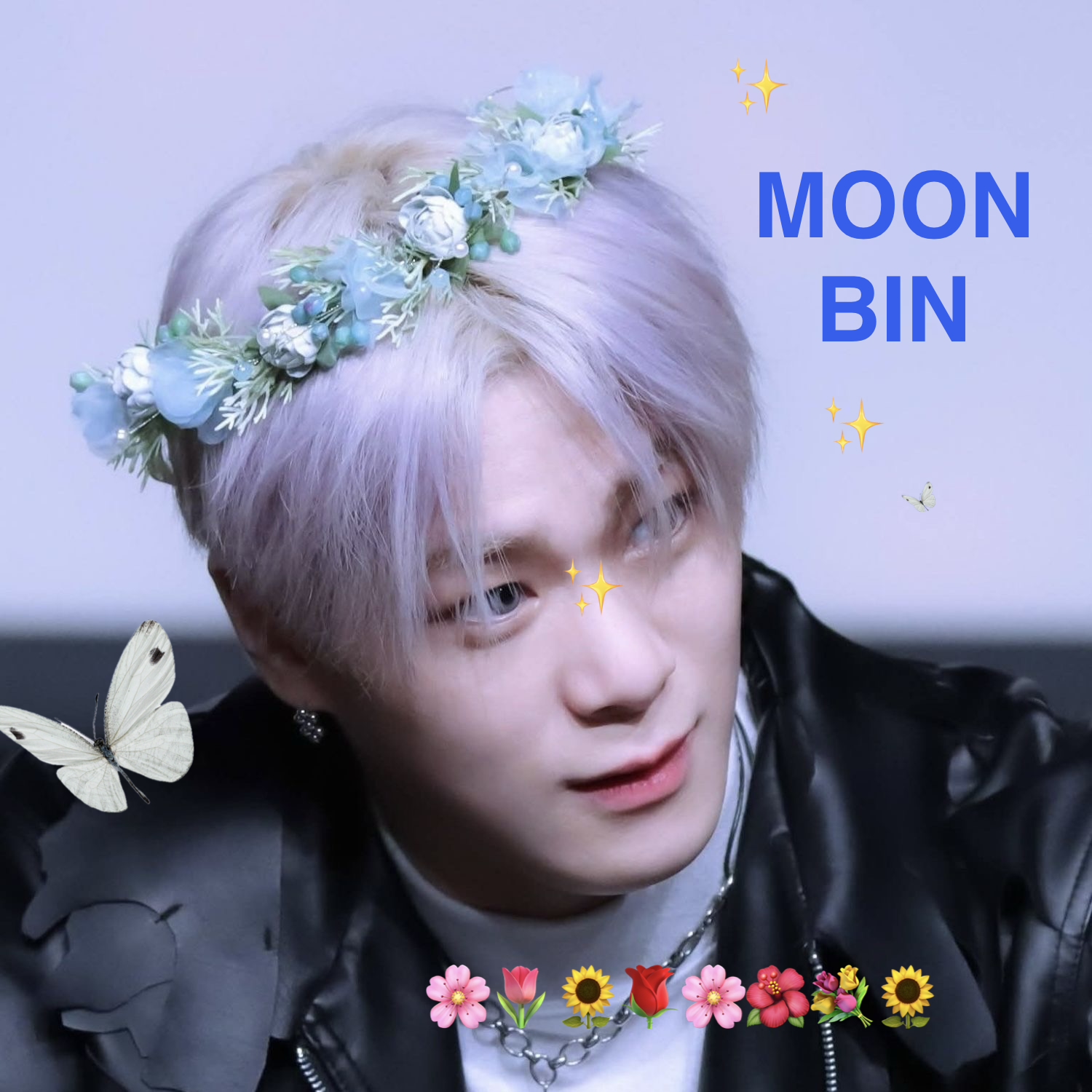 Recent activity shot of Moonbin (ASTRO)