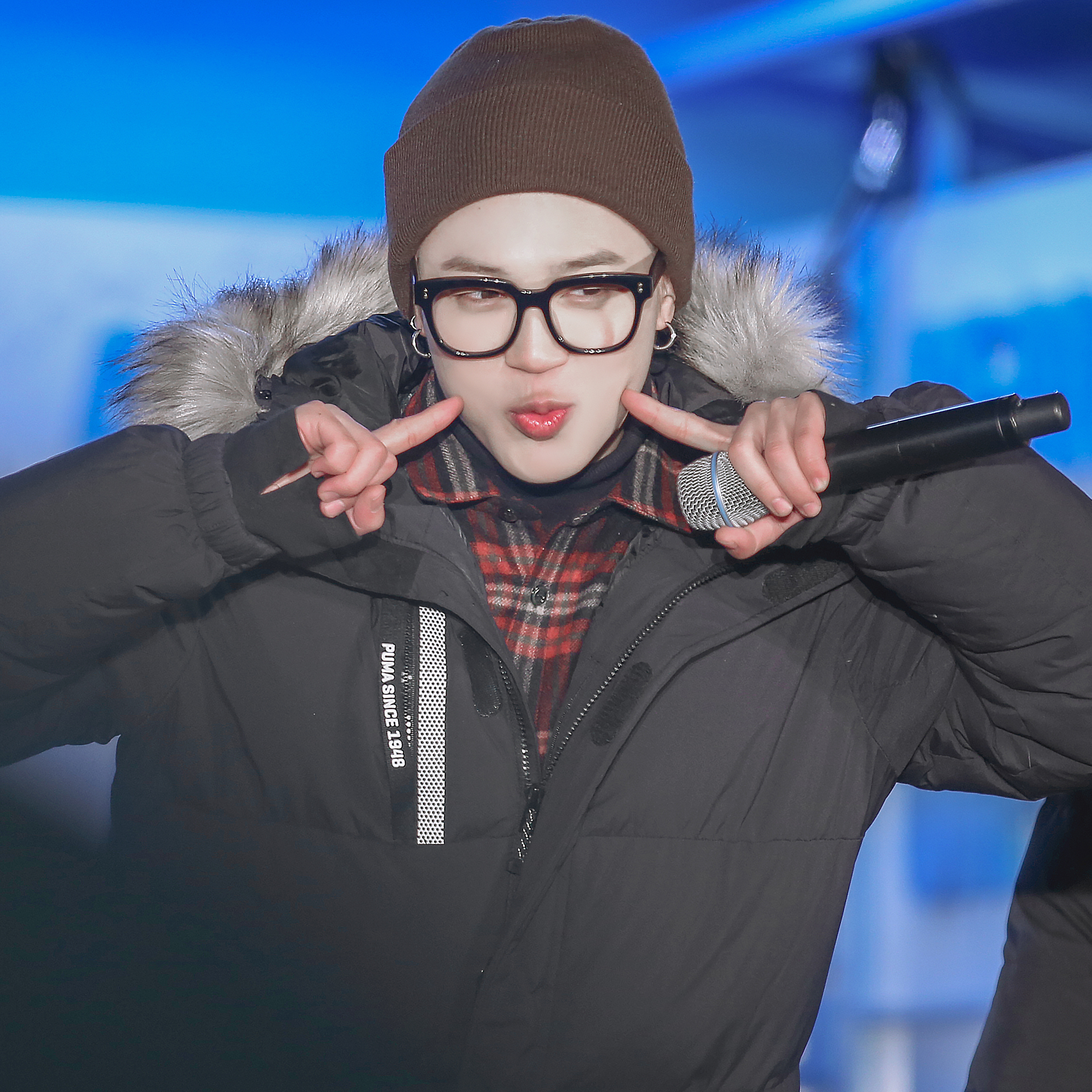 Momen yang diabadikan oleh penggemar Jimin (BTS)