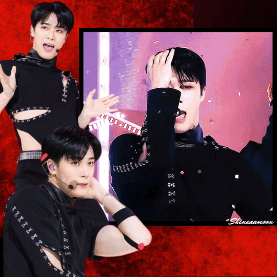 Recent activity shot of Moonbin (ASTRO)