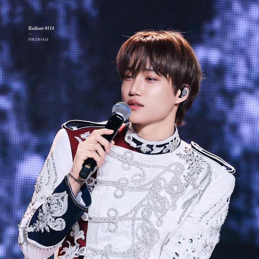 Momen yang diabadikan oleh penggemar Kai (EXO)