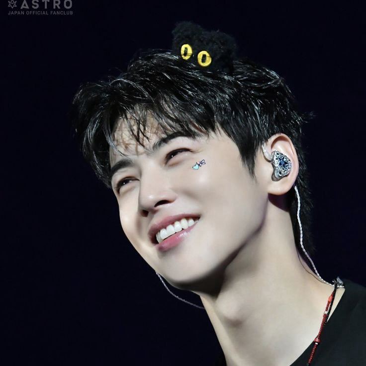 A moment captured by Eunwoo (ASTRO)'s fan