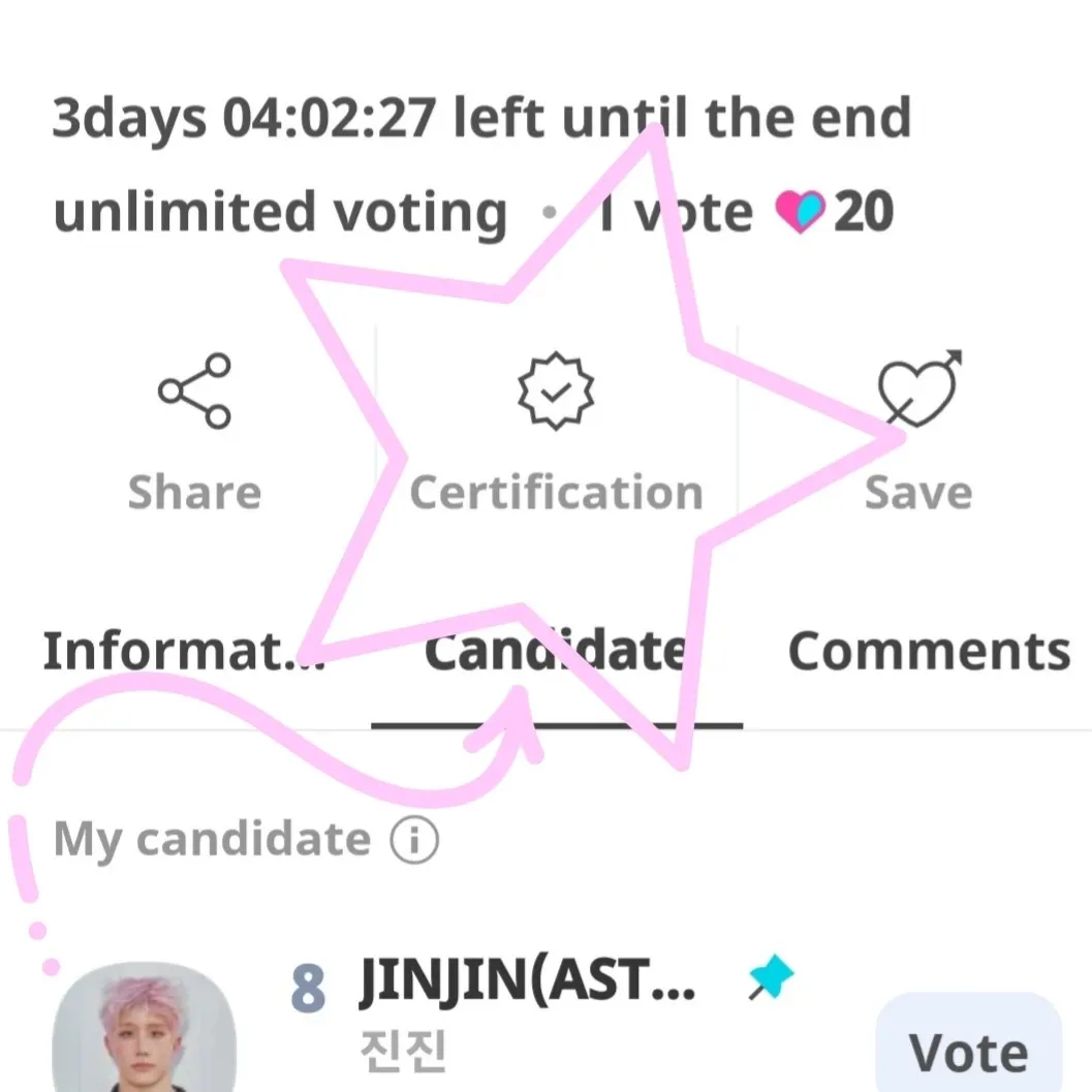 Recent activity shot of Jinjin (ASTRO)