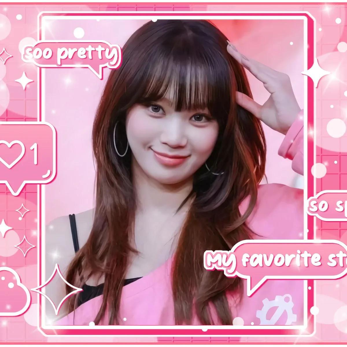Behind-the-scenes cut of Kim Chaewon (LE SSERAFIM)