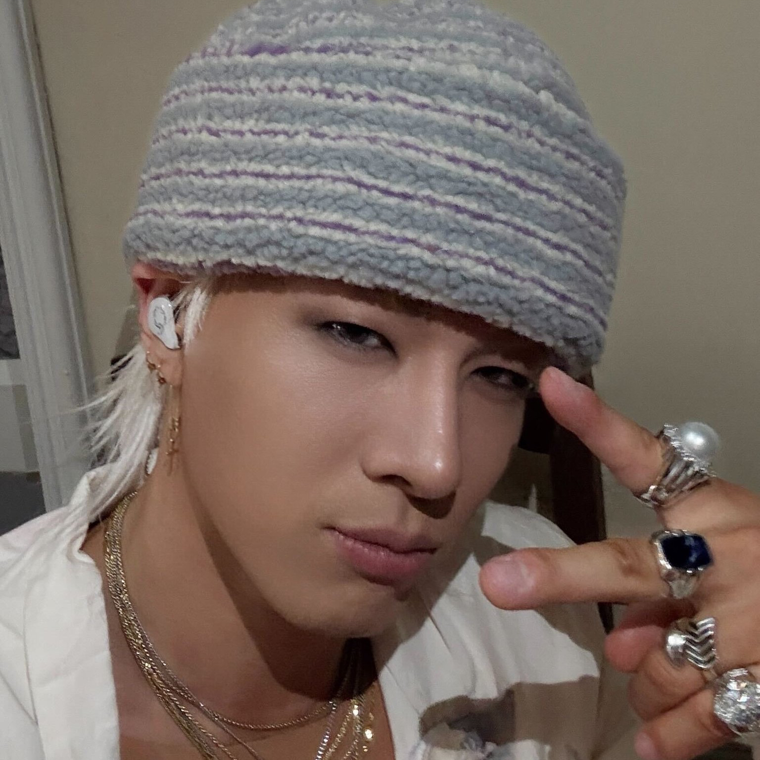 A moment captured by Taeyang (BIGBANG)'s fan