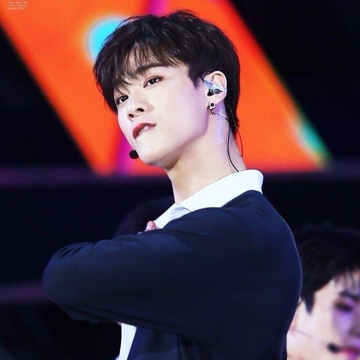 Recent activity shot of Moonbin (ASTRO)