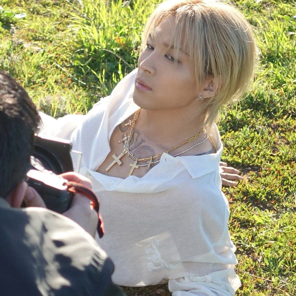 A moment captured by Taeyang (BIGBANG)'s fan