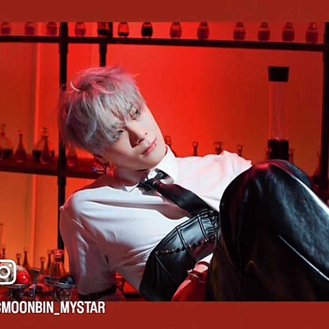 Recent activity shot of Moonbin (ASTRO)