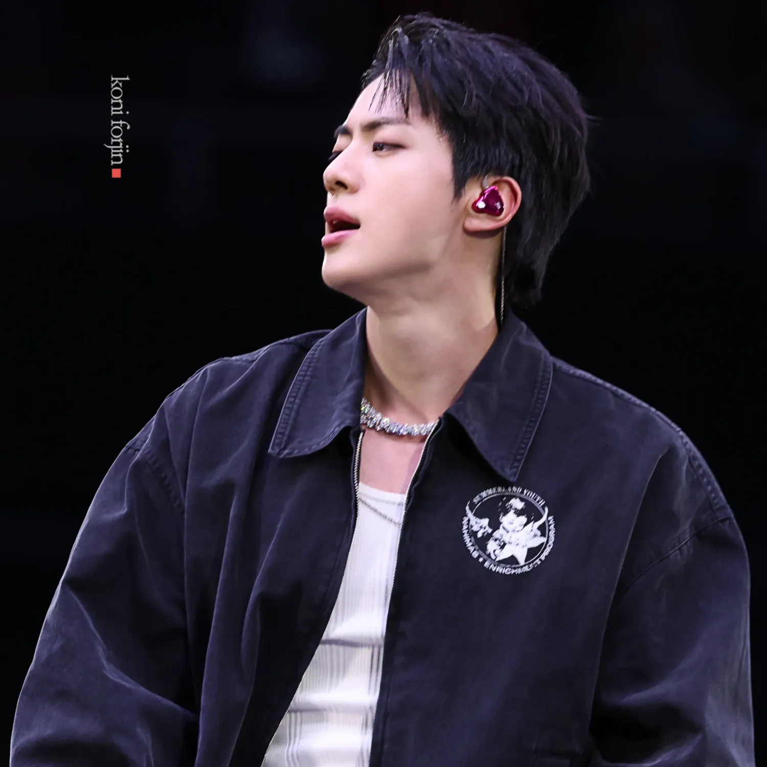 Momen yang diabadikan oleh penggemar Jin (BTS)