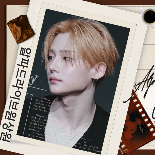 Behind-the-scenes cut of Lee Sangwon (ALPHA DRIVE ONE)