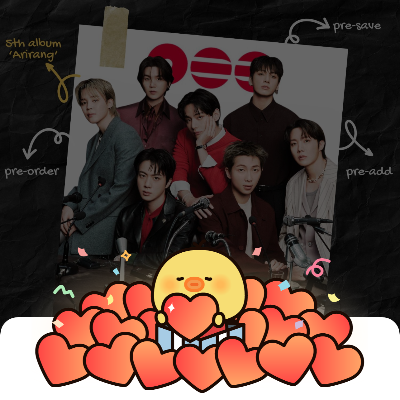 Behind-the-scenes cut of BTS