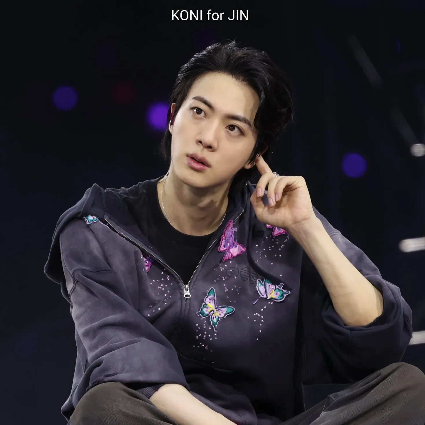 Potret di balik layar Jin (BTS)