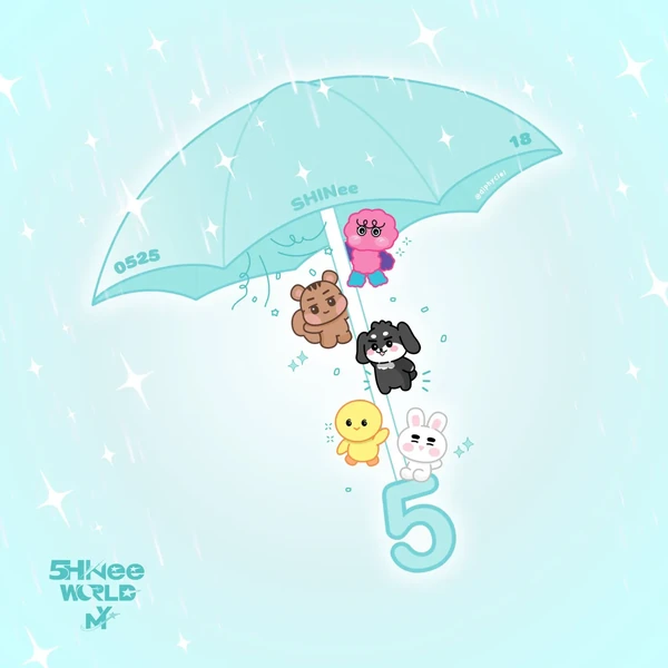 Signature photo of SHINee capturing their charm