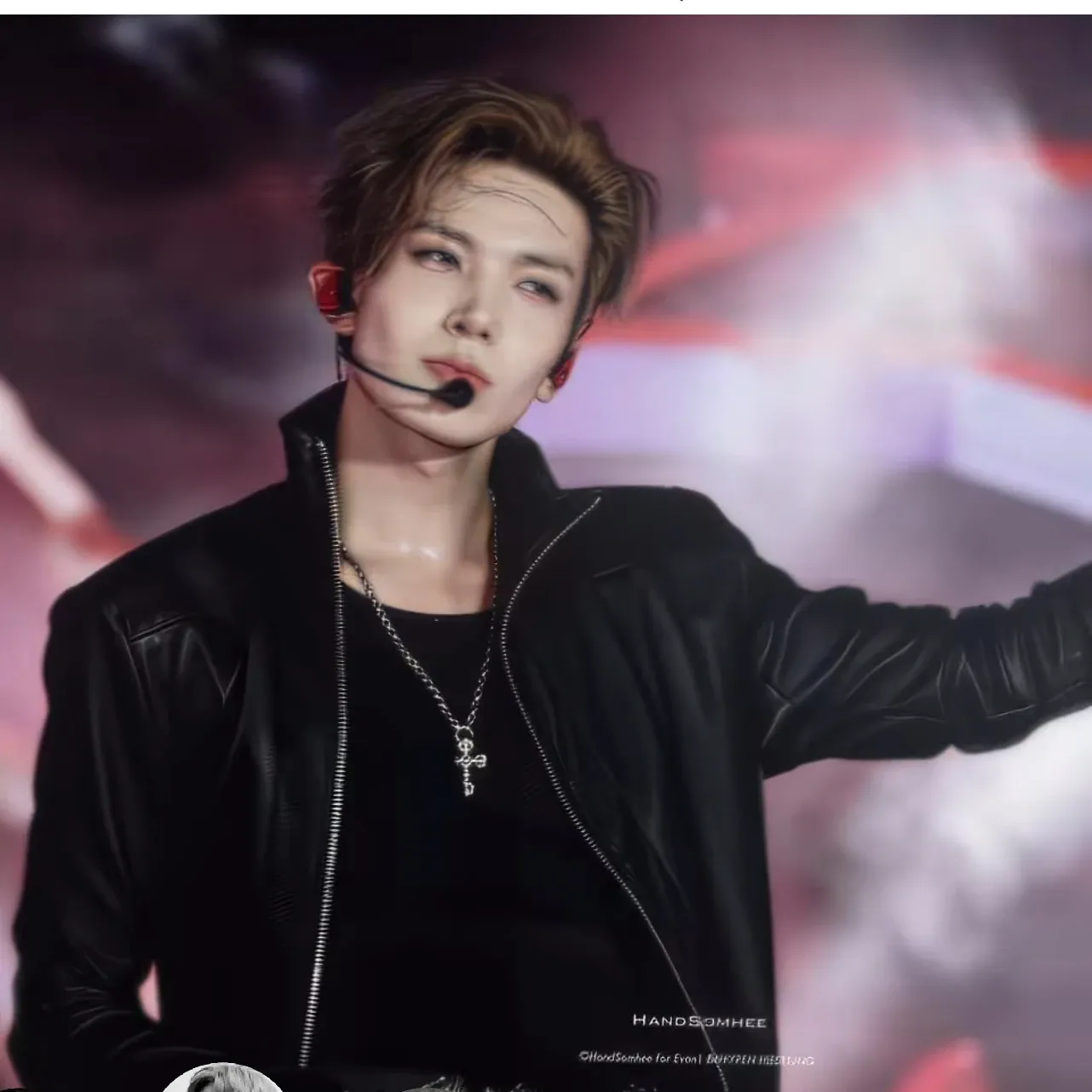 Momen yang diabadikan oleh penggemar Evan