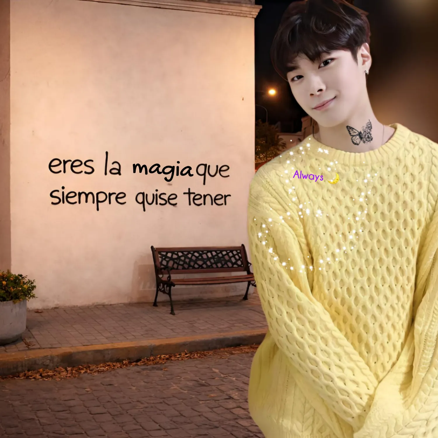 A moment captured by Moonbin (ASTRO)'s fan