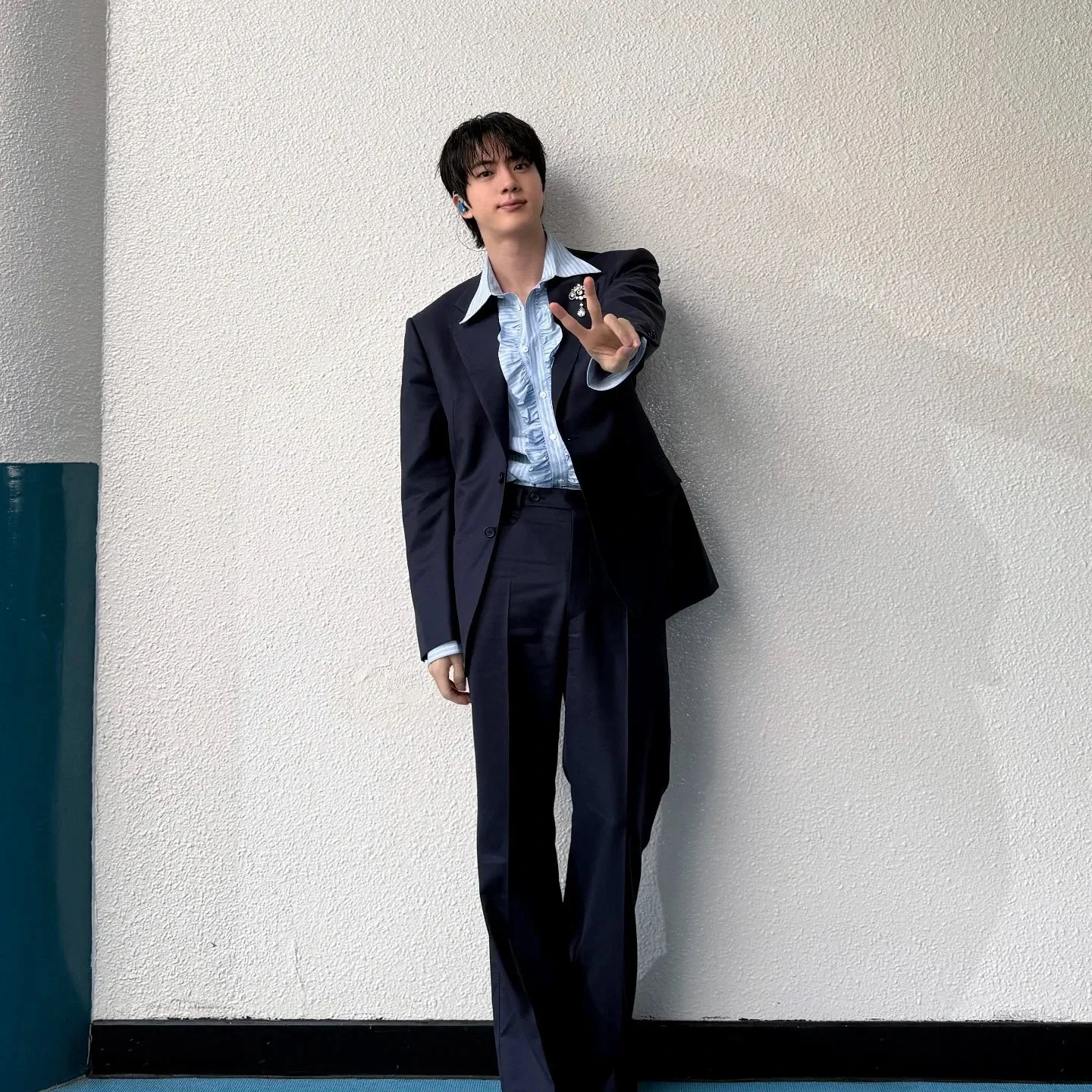 Recent activity shot of Jin (BTS)