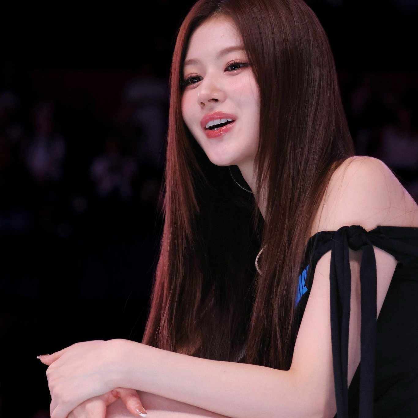 A moment captured by Sana (TWICE)'s fan