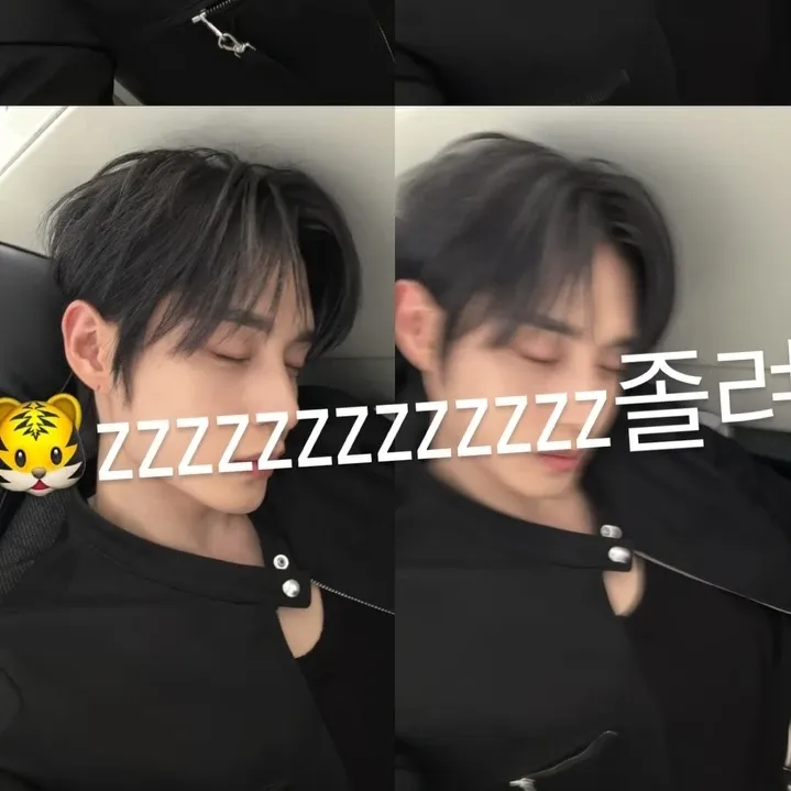 Recent activity shot of Kim Jiwoong (ZEROBASEONE)