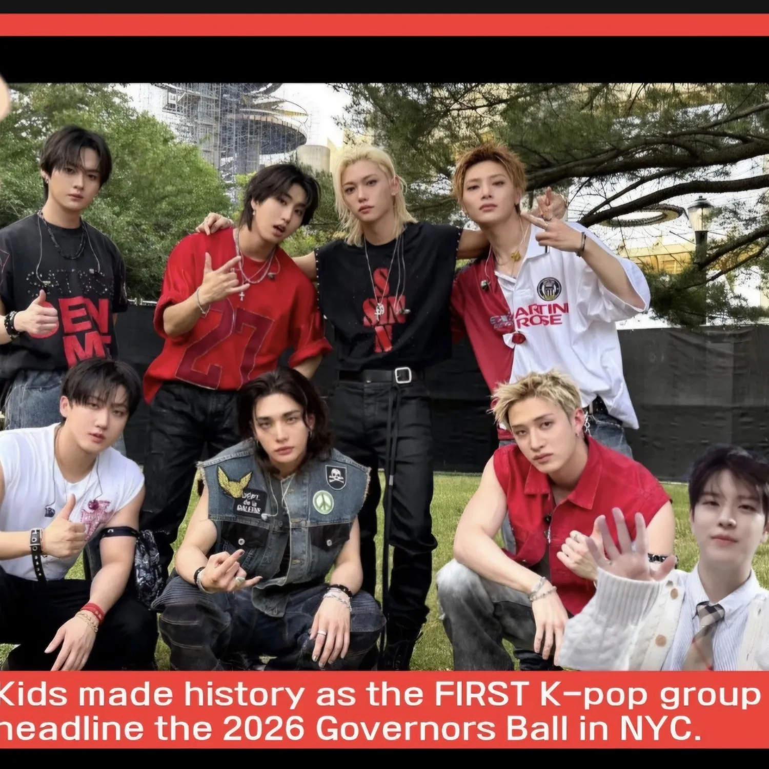 Behind-the-scenes cut of Stray Kids