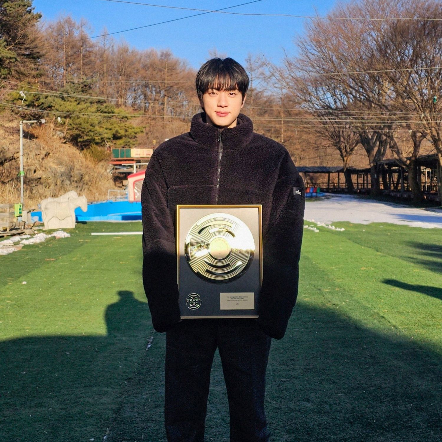 Jin (防弹少年团)的幕后花絮