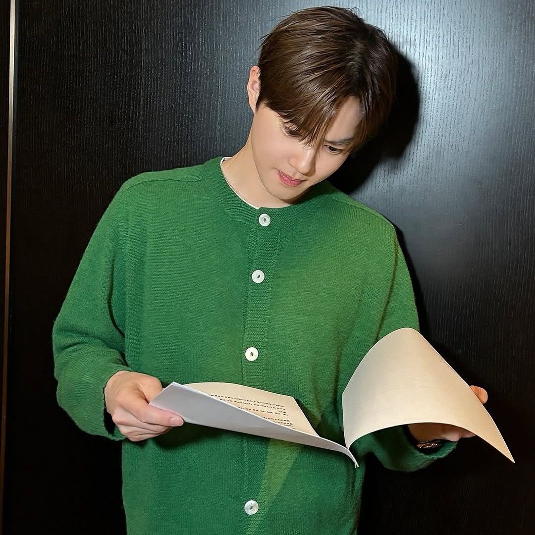 Recent activity shot of Suho (EXO)