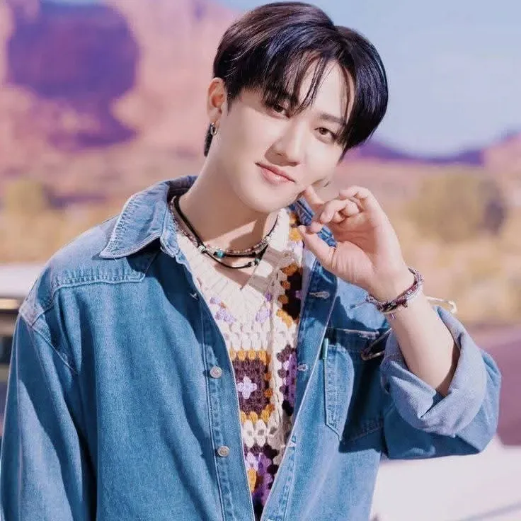 Recent activity shot of Changbin (Stray Kids)