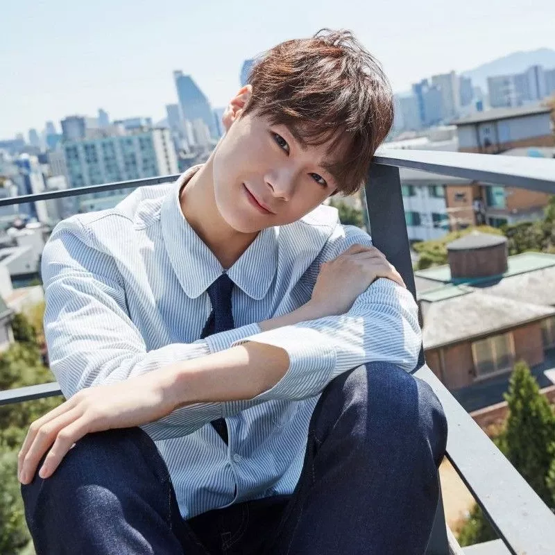 Recent activity shot of Moonbin (ASTRO)