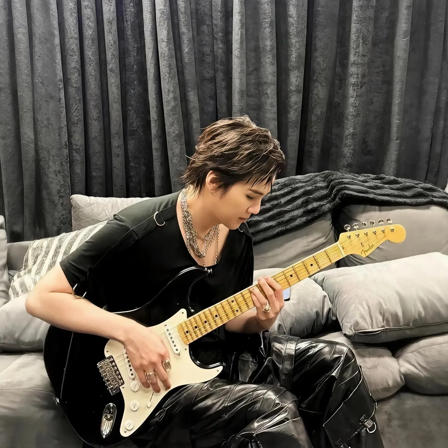 Momen yang diabadikan oleh penggemar SUGA (BTS)