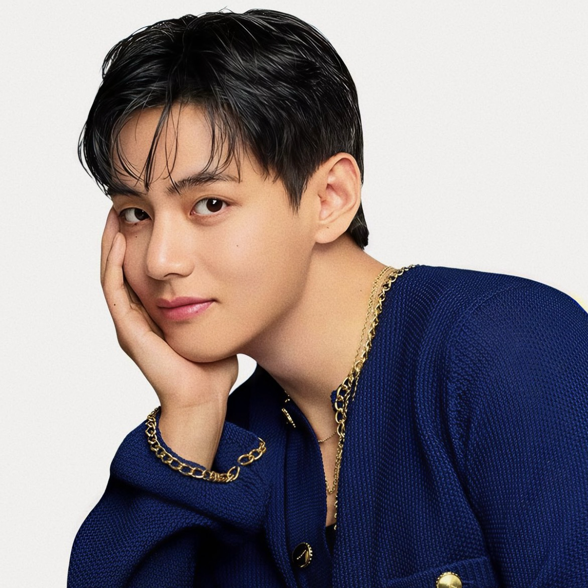 V (防彈少年團)粉絲拍下的瞬間