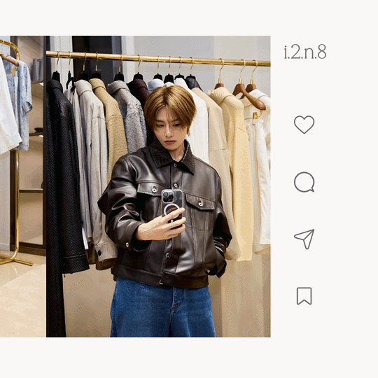 A moment captured by I.N (Stray Kids)'s fan