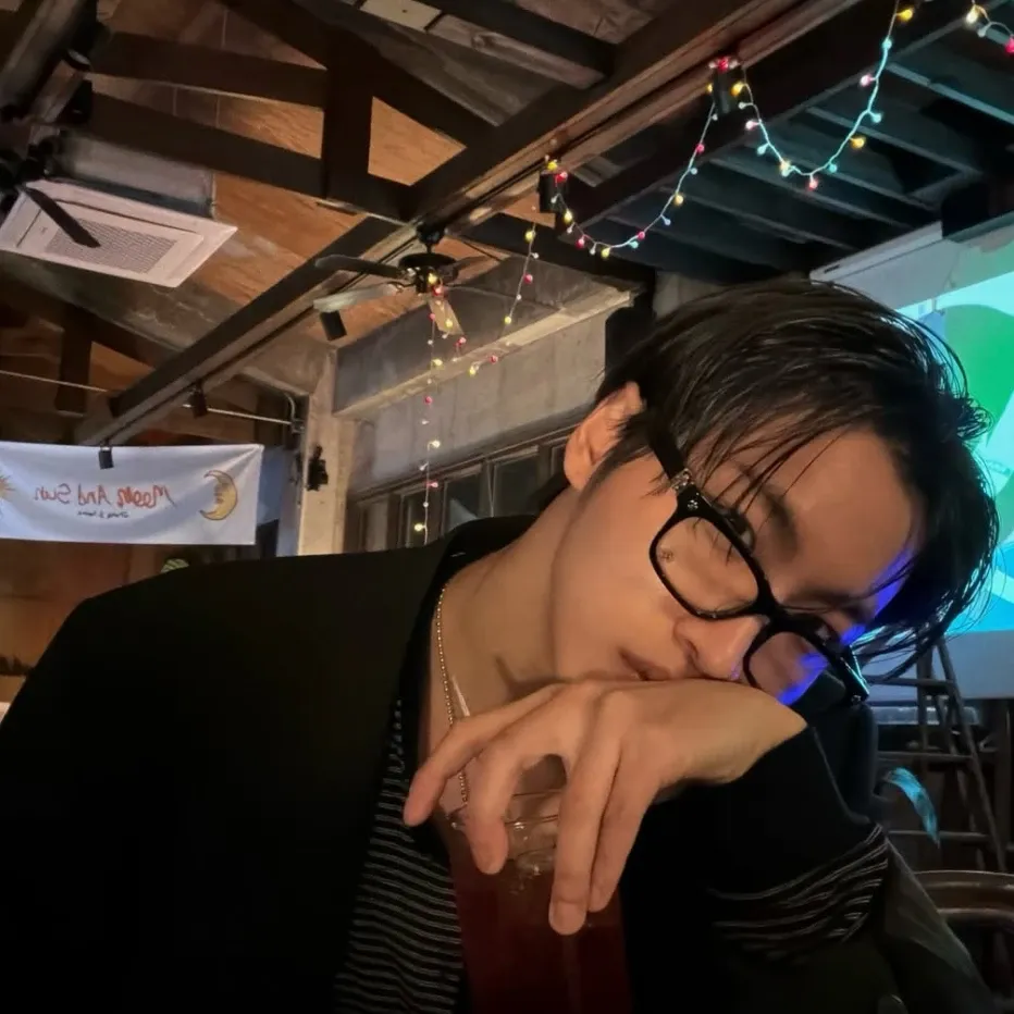 Recent activity shot of Seonghwa (ATEEZ)