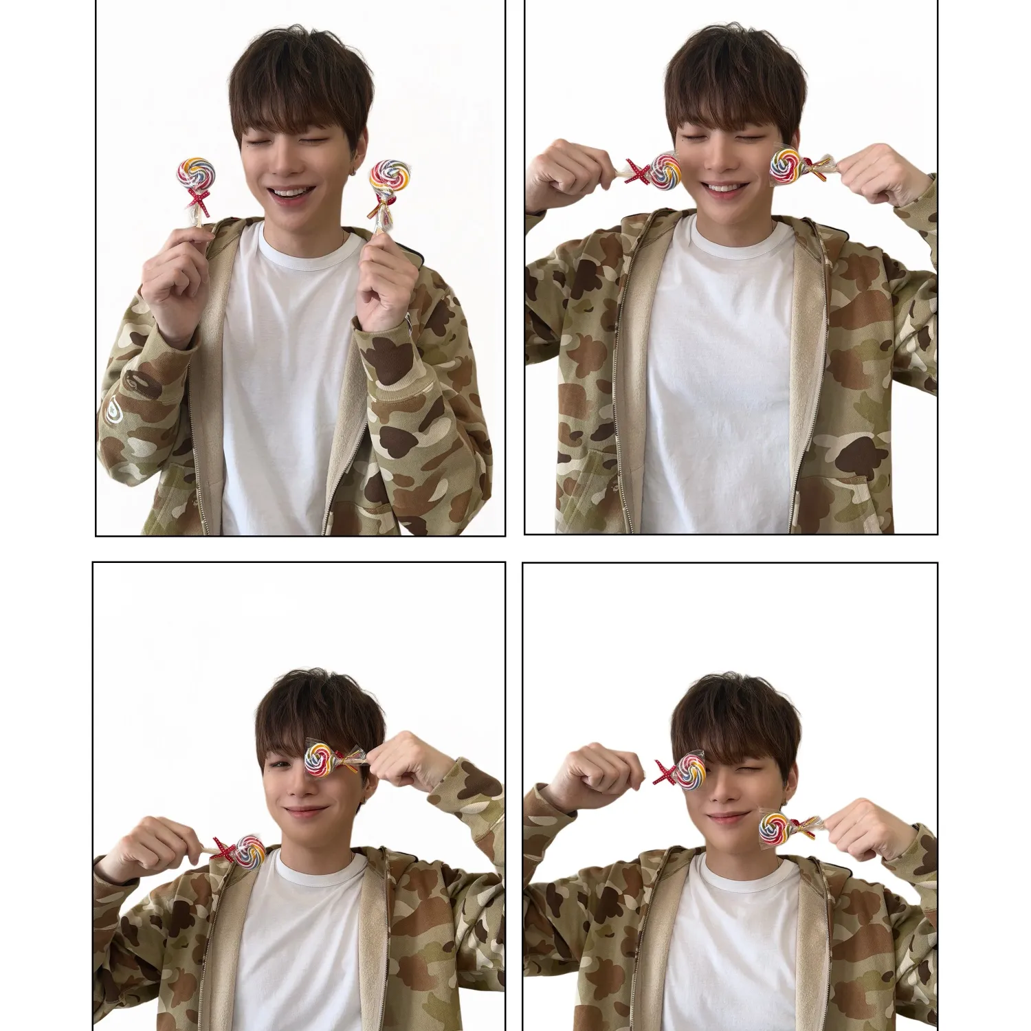 강다니엘의 비하인드 컷