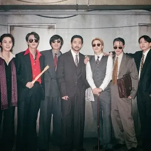 防弹少年团的幕后花絮