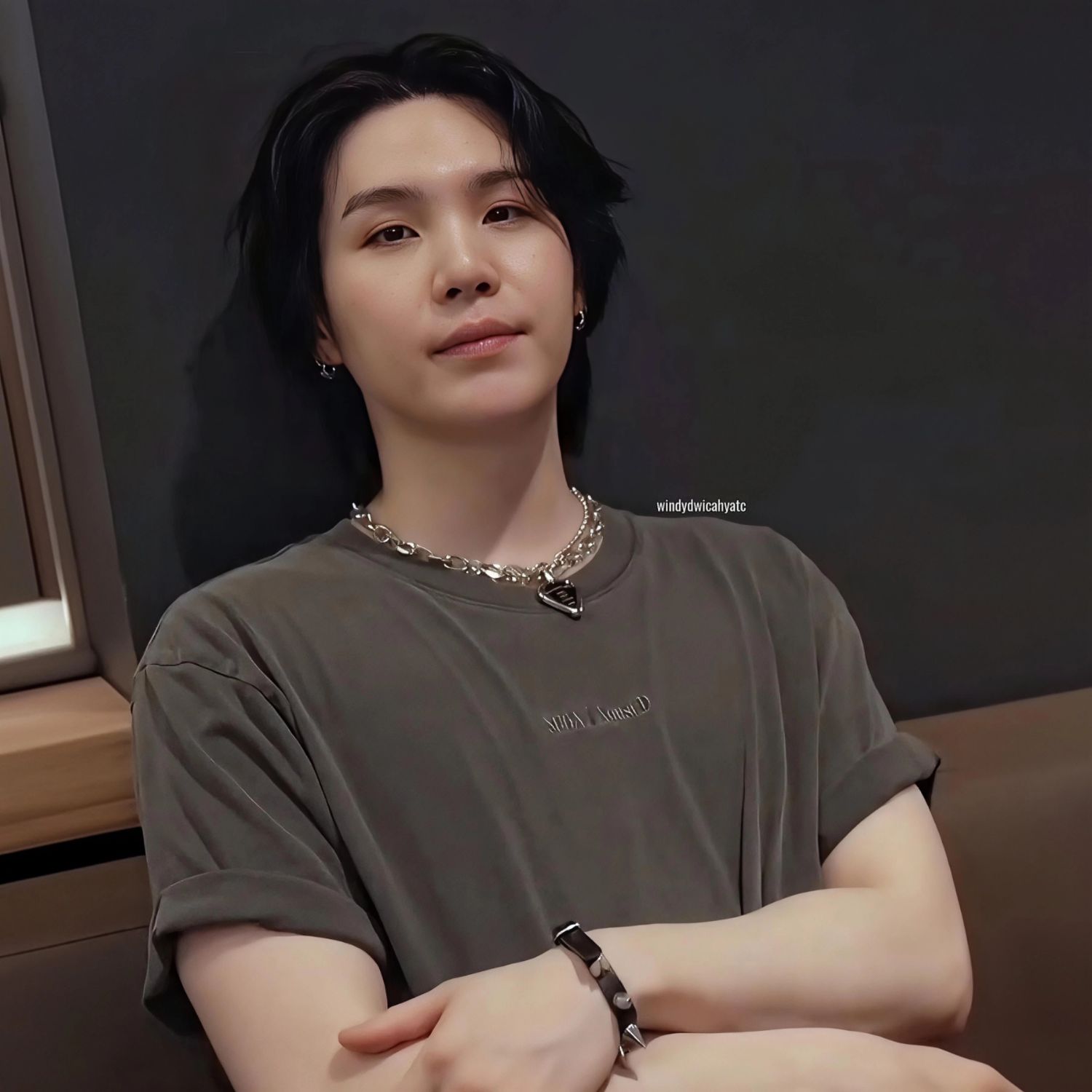 Recent activity shot of SUGA (BTS)