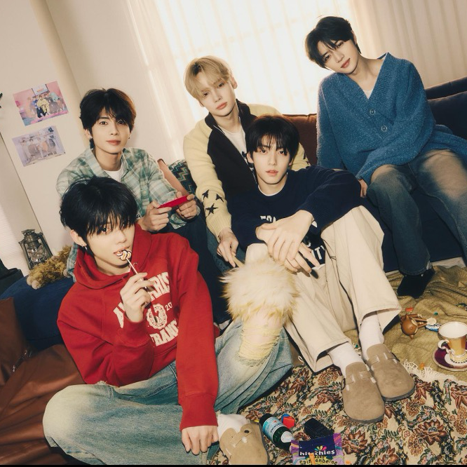 투모로우바이투게더의 비하인드 컷