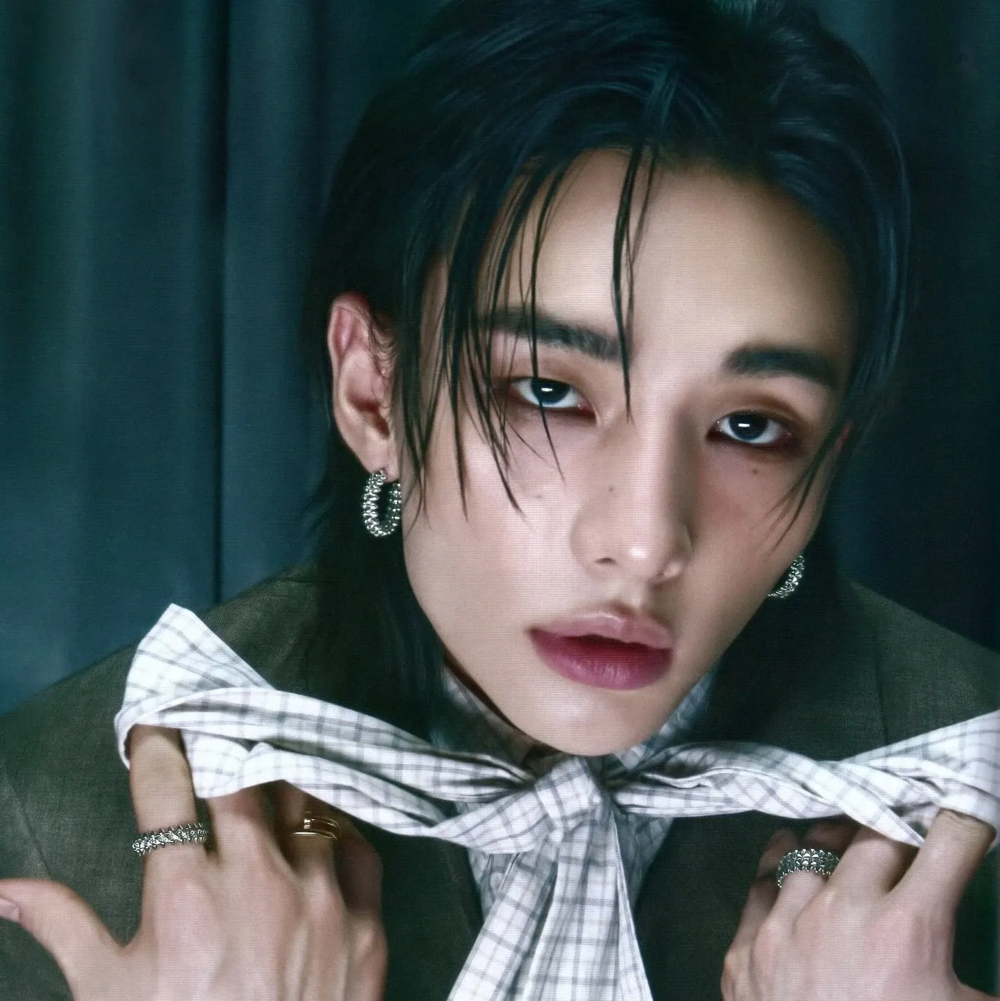 Recent activity shot of Hyunjin (Stray Kids)