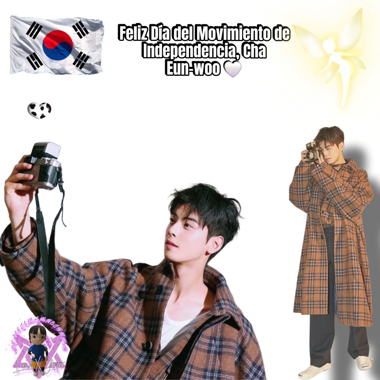 A moment captured by Eunwoo (ASTRO)'s fan