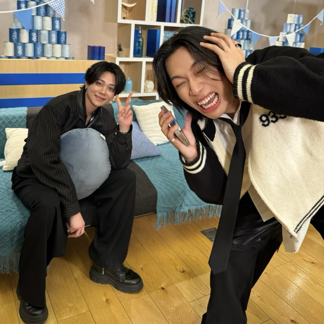 Behind-the-scenes cut of Fujimaki Kyosuke (INI)